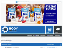 Tablet Screenshot of body-factory.pl